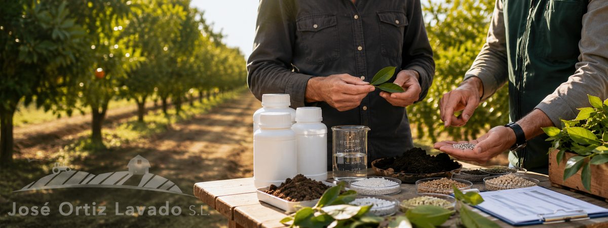 Fertilizantes, correctores, enmiendas y bioestimulantes: no sirven para lo mismo